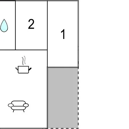 Prázdninový dům Awesome In With Wifi Tarm